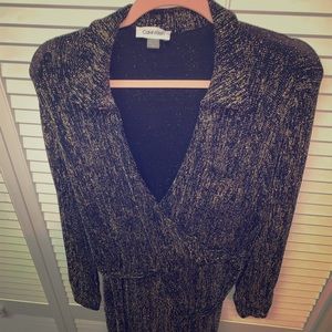 Gold glitter jumpsuit